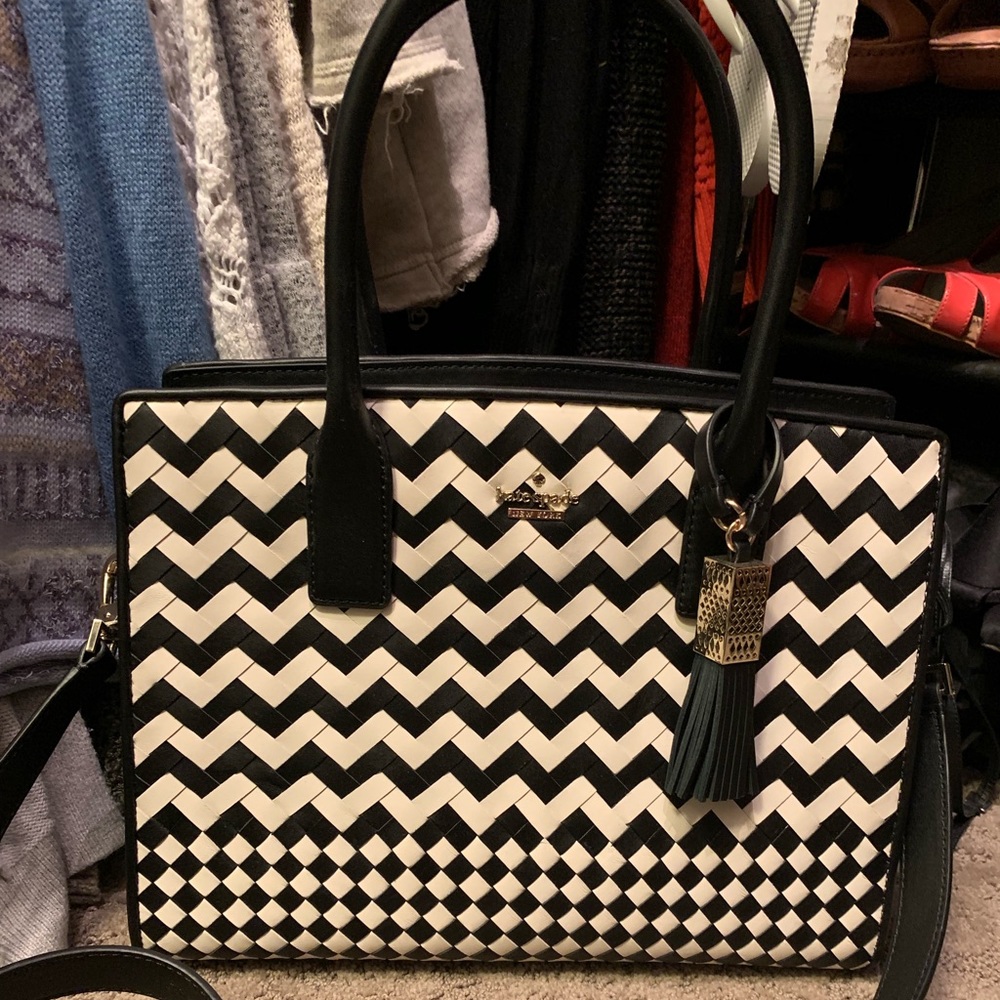 Kate Spade Ridley Street Woven Blanca